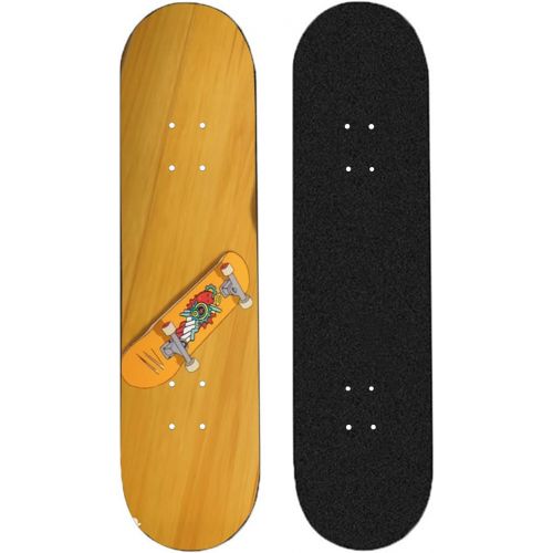  Chengnuo SK8 The Infinity Skateboards Complete Anime Skateboard 31 Inch Skateboard Deck - Small Pattern