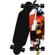 chengnuo Mini Longboard Standard Girl Skateboards 8 Layer Deck Anime Haikyuu!! Boys 31 Inch Skate Board Professional Complete Skate Board Shoyo Hinata