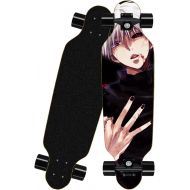 chengnuo Standard Mini Longboard Complete Professional Skateboards 8 Layer Deck Anime Tokyo Ghoul 31 Inch Skate BoardColor:3