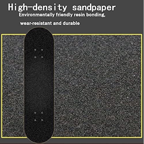  chengnuo Standard Complete Skateboards Anime SK8 The Infinity 7 Layer Concave Deck Professional Skate Board for Beginners Kids Outdoor Gift 31 Inch Love to Hug Dreams Pattern