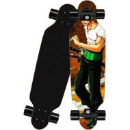 chengnuo Skateboards Complete Mini 8 Layer Cruiser Deck Longboard Anime Series Board Surface ONE Piece 31 Inch Four-Wheel Skateboard