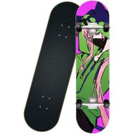 chengnuo SK8 The Infinity Skateboards 31 Inch Complete Anime Skateboard Miya Pattern for Adult Kids