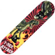 Chengnuo 23-inch Cruiser Graphics Beginner Kids Skateboards（Dinosaur