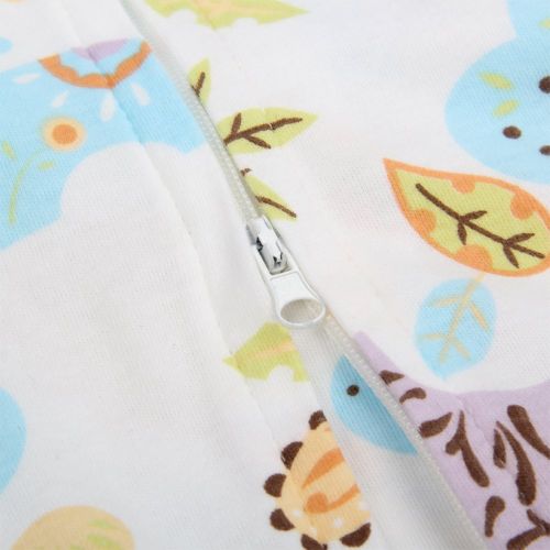  Chenille SleepSack 100% Cotton Swaddle Cartoon Pattern For Baby (2-6M)