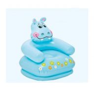 Chenjinxiang01 Inflatable Sofa, Child Seat Baby Portable Safety Back Seat, Cute Animal Shape, Gift (Color : B, Size : 65×64×75CM)