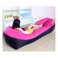 Chenjinxiang01 Air Sofa, Portable Double Simple Adult Air Sofa Outdoor Air Mattress Lazy Multi-Function Water Bed Wild Sleeping Mat, Gifts, More Fashionable and Beautiful Colors