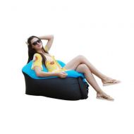 Chenjinxiang01 Air Sofa, Inflatable Recliner Air Sofa Hammock, 440 Lb Leakproof Waterproof Portable Beach Chair Bag, Suitable For Garden Lakeside Travel Camping Music Festival ( Color : A , Size