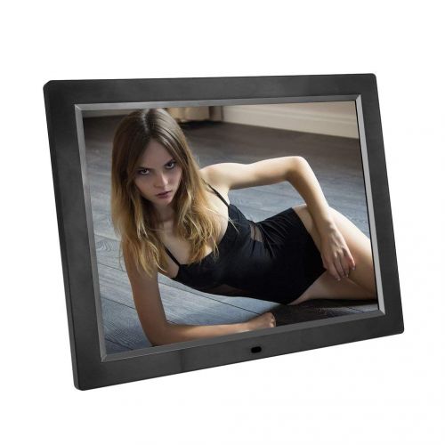  Chennly 15-Inch Digital Photo Frame with High Resolution Widescreen LCD, MP3 Music and 1080P HD Video Playback, Instantly Sharing Moments(Black)
