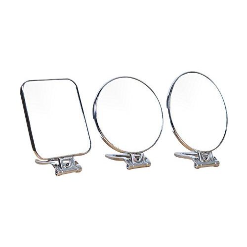  Cherish XT 3-in-1 Makeup Mirror, Vanity Mirror, Desk Table Mirror, Stand Mirror with Magnified 3X, Desktop Mirror Doubled Sided, 180 Degrees Folding Handle Travel Mirror Desktop Mi