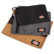 [아마존베스트]Dickies Work Gear Dickies Set of 3 Small Canvas Utility Pouches, Zippered, for Organizing Small Tools and Fasteners, Grey/Tan/Black