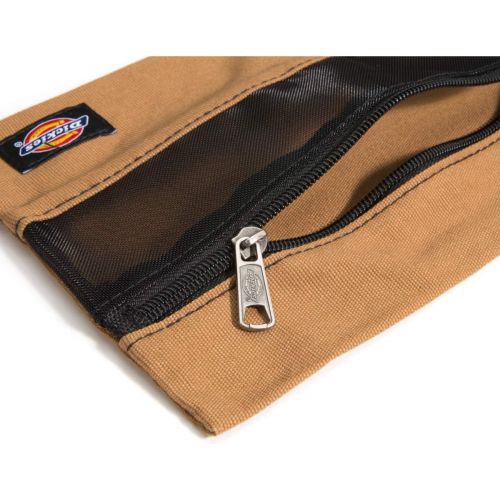  [아마존베스트]Dickies Work Gear Dickies Set of 3 Small Canvas Utility Pouches, Zippered, for Organizing Small Tools and Fasteners, Grey/Tan/Black