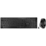 CHERRY DW 9500 Slim Wireless Desktop Keyboard and Mouse Combo, Extra Flat Thin Design with Ergo Friendly Mouse Companion. Bluetooth or USB Receiver.