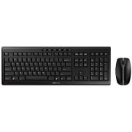 CHERRY Stream Desktop Recharge Keyboard and Mouse Wireless Combo (Black)