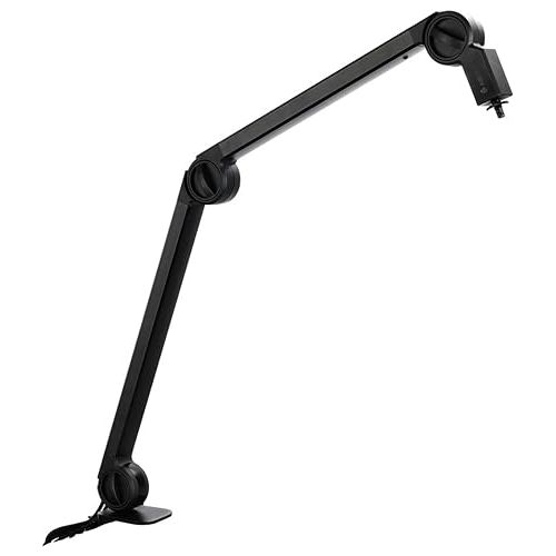  CHERRY MA 6.0 UNI Premium Microphone Arm Stand. Adjustable and Universal Mic. Made of Aluminum with Desk Clamp, For Podcast, Streaming, Gaming or Office. Built in USB Hub with Two Ports