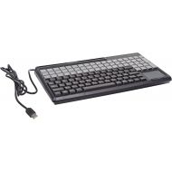 Cherry Electronics G86-71401EUADAA LPOS Keyboard with Touchpad, USB Interface, Qwerty US Key Layout, 17.4 W x 7.2 D x 1.3 H