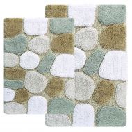 Chesapeake Merchandising Chesapeake Pebbles 2Pc. Spa Bath Rug Set 26651 (21x34 & 24x40)