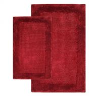 Chesapeake Merchandising Chesapeake Naples 2Pc. Wine Bath Rug Set 28242 (21x34 &24X40)