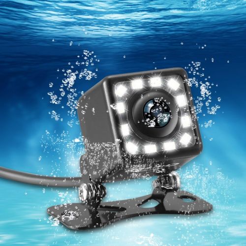  Chetoo Rear View Camera Car Rear View with Night Vision 12 LED 170° Angle Waterproof Reversing System + 4.3 Inch LCD Car Monitor