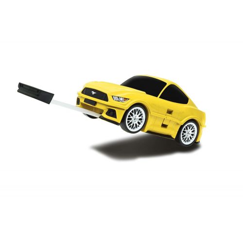  Chevrolet [Lucky Planet] Ford Mustang Kids Suitcase (Yellow)