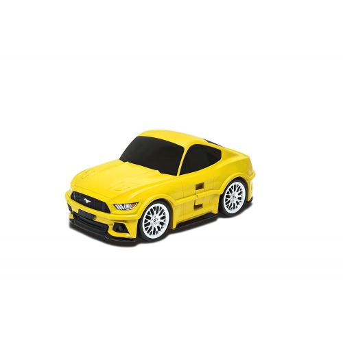  Chevrolet [Lucky Planet] Ford Mustang Kids Suitcase (Yellow)