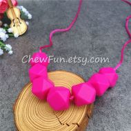 /ChewFun Silicone Teething & Nursing Necklace - Saturn - New Mum Gift - Chew Beads - Teether - Chewelry CK044-01