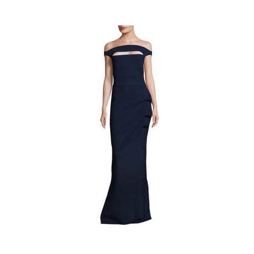  Chiara Boni Melania Off-The-Shoulder Gown