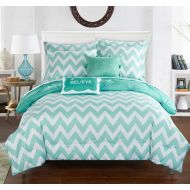 Chic Home 9-Piece Foxville REVERSIBLE Bed In a Bag Comforter Set