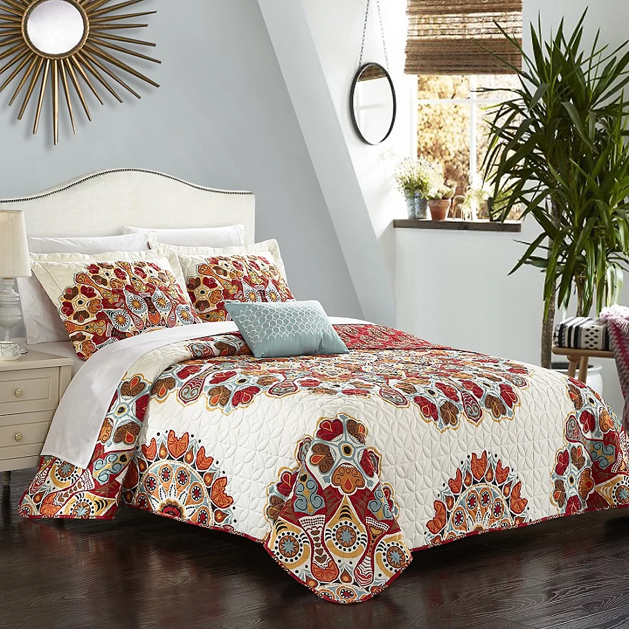 Chic Home Demesne Reversible Quilt Set