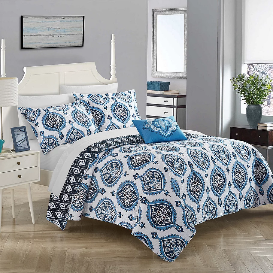 Chic Home Breda Reversible Quilt Set