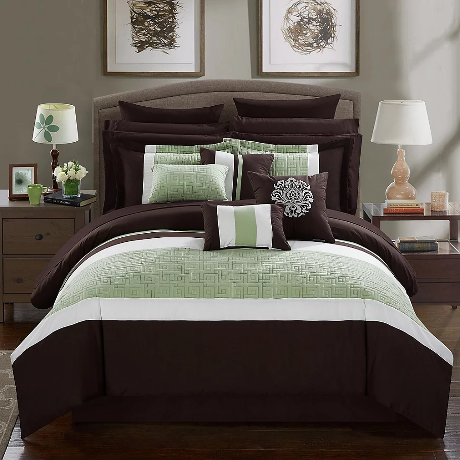  Chic Home Seigel Comforter Set