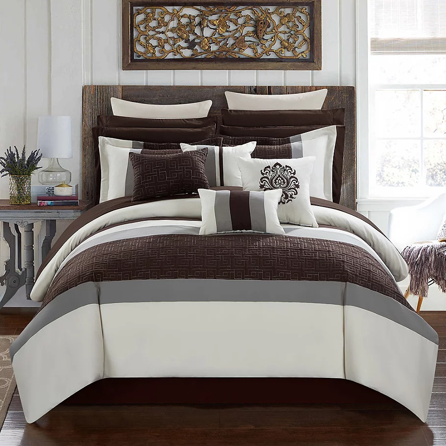  Chic Home Seigel Comforter Set