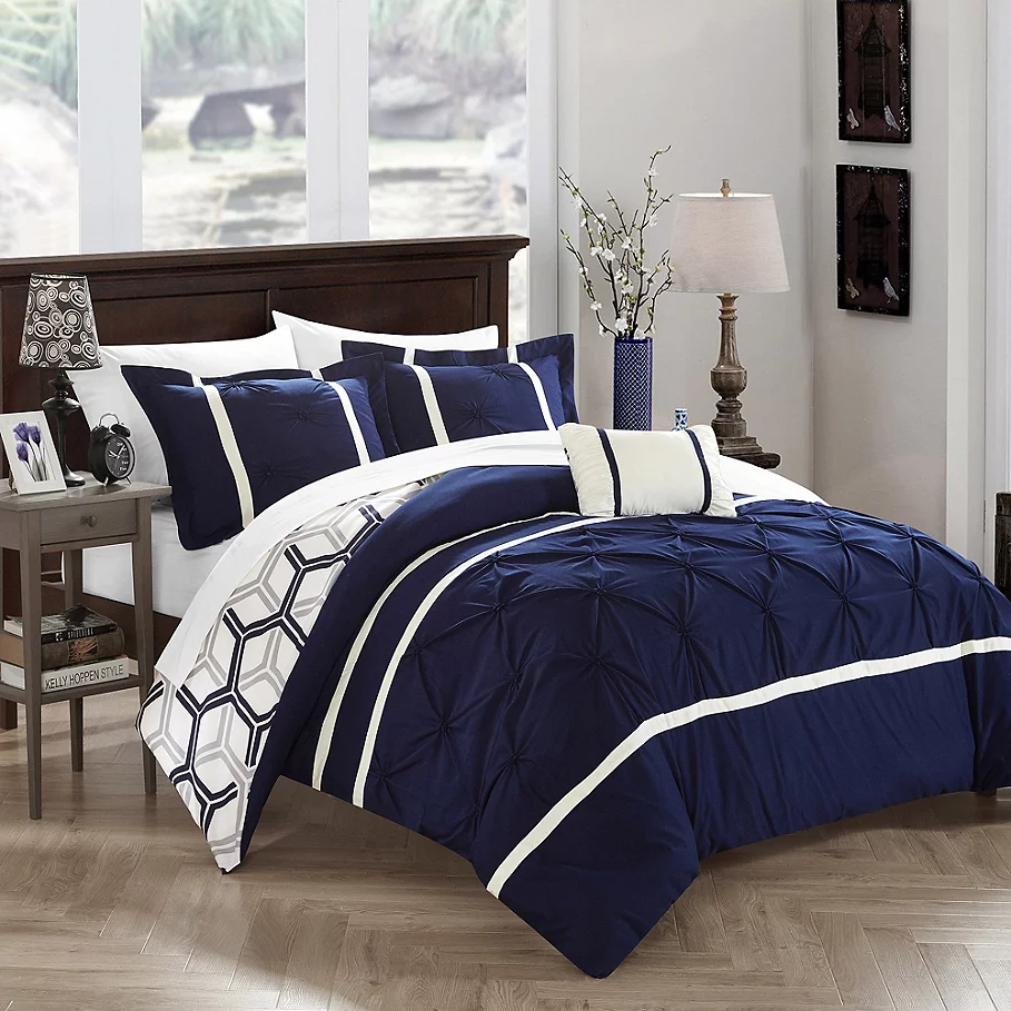 Chic Home Eula Reversible Comforter Set