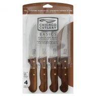 Chicago Cutlery Basics 5 Inch Steak House Knives, 4 knives