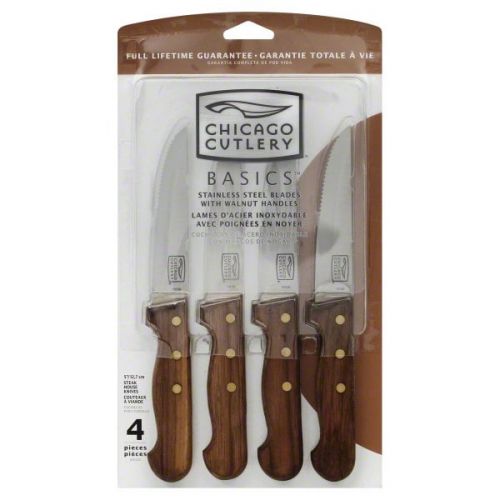  Chicago Cutlery Basics 5 Inch Steak House Knives, 4 knives