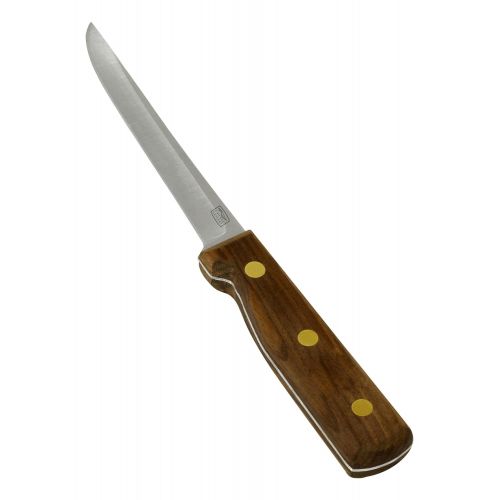  Chicago Cutlery 62SP-1 Walnut Tradition High-Carbon Blade Boning Knife (5-Inch) Knives, Braun