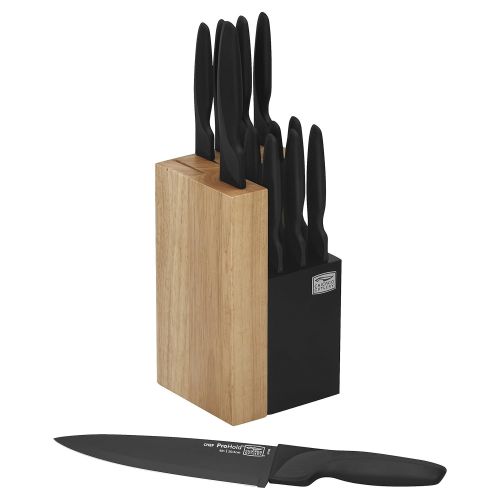  Chicago Cutlery ProHold Dual Knife Block Set with Non-Stick Coating (14-Piece)