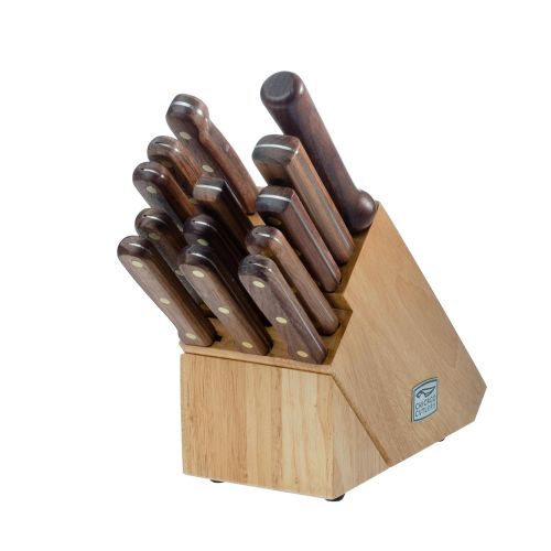  Chicago Cutlery 1061089 C00372 knifeceramicchefsteak, 14 Piece Brown