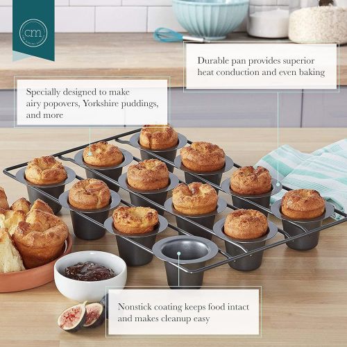  Chicago Metallic Professional 12-Cup Non-Stick Mini-Popover Pan, 16-Inch-by-10.75-Inch - 26121: Kitchen & Dining