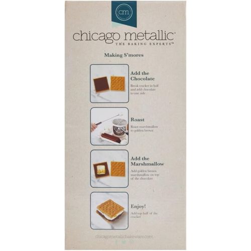  [아마존베스트]Chicago Metallic 5216833 S’mores Maker, White