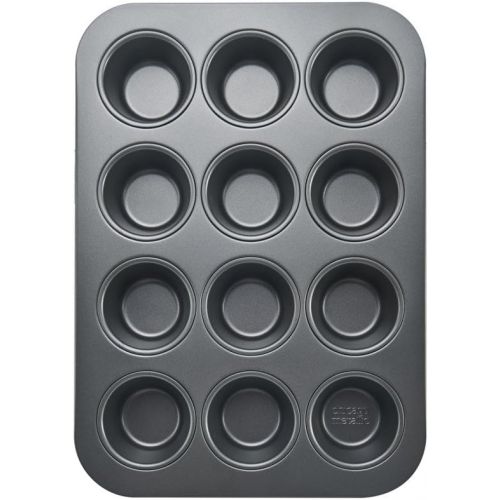  [아마존베스트]Chicago Metallic Professional 12-Cup Non-Stick Muffin Pan,15.75-Inch-by-11-Inch