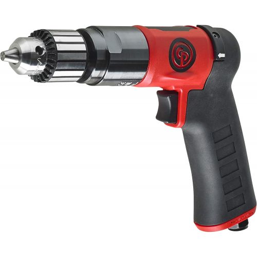  [아마존베스트]Chicago Pneumatic CP9790C Composite Lightweight Reversible Air Drill with Pistol Grip, 3/8-Inch Keyed Chuck, 2,100 RPM, 8941097900