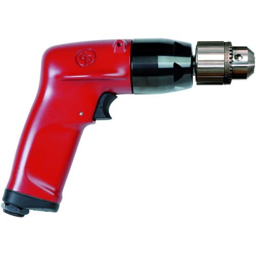  [아마존베스트]Chicago Pneumatic Tool CP1117P09 Heavy Duty 1 HP 900 RPM Industrial Drill with 1/2-Inch Key Chuck