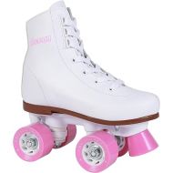 Chicago Skates Girls Rink Roller Skate - White Youth Quad Skates