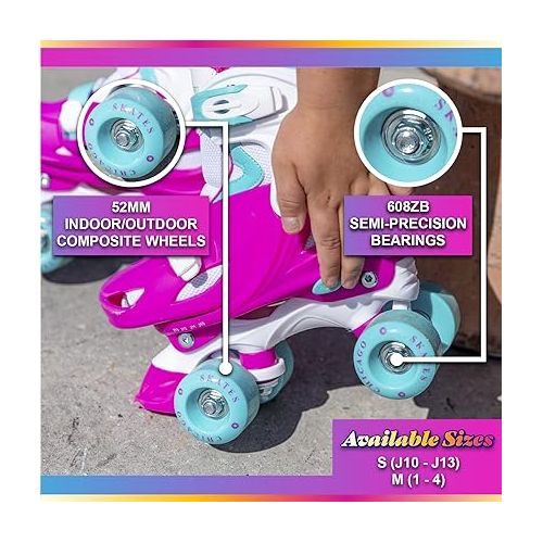 시카고스케이트 Chicago Skates Adjustable Junior Quad Skates