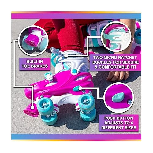 시카고스케이트 Chicago Skates Adjustable Junior Quad Skates