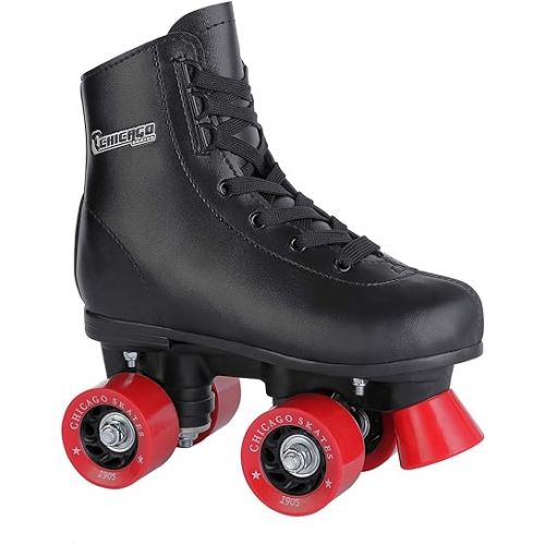 시카고스케이트 CHICAGO Boys Rink Roller Skate - Black Youth Quad Skates