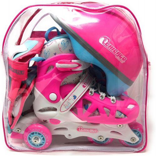 시카고스케이트 Chicago Skates Inline Training Skate Combo Set