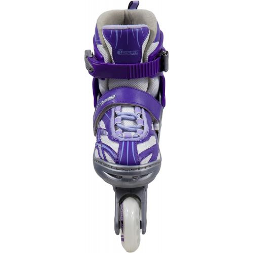 시카고스케이트 Chicago Skates Chicago Blazer Junior Girls Adjustable Inline Skates - Purple