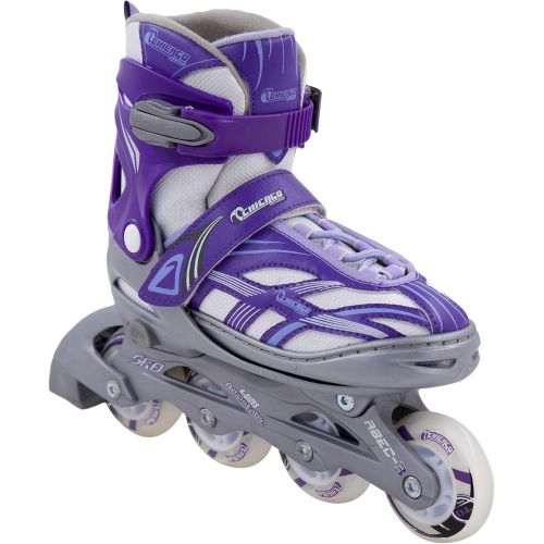 시카고스케이트 Chicago Skates Chicago Blazer Junior Girls Adjustable Inline Skates - Purple