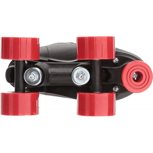 시카고스케이트 Chicago Skates Chicago Boys Classic Roller Skates Black Rink Quad Skates - Size Youth 2